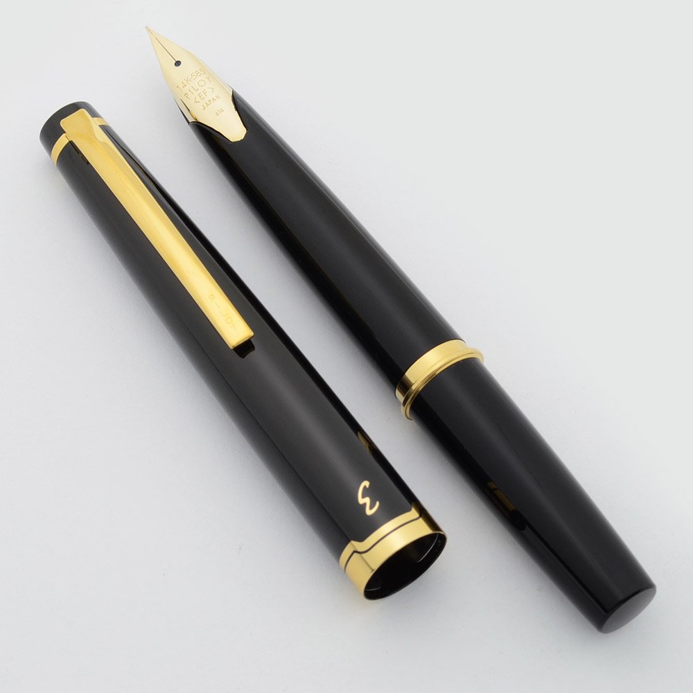 Pilot Elite 95S Pocket Fountain Pen - Black, 14k Extra Fine Nib